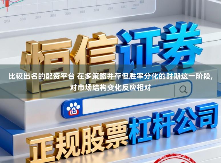 比较出名的配资平台 在多策略并存但胜率分化的时期这一阶段，对市场结构变化反应相对